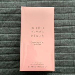 💯Auth Kate Spade in full bloom blush 3.4oz LARGE eua de parfume spray bottle